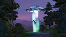 Alien Abduction In The Sims 3