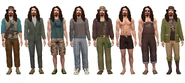 Briar's default outfits in CAS