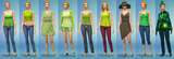 Jenny's wardrobe in The Sims 4