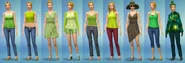 JennySims4Wardrobe.png (1.63 MB) Jenny's CAS wardrobe in The Sims 4