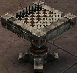 Chess table, The Sims Wiki