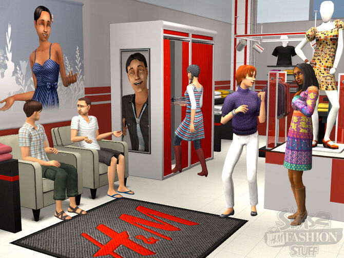 The Sims 2 Moschino Stuff Pack - Designer Outfits & Accessories!