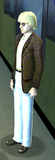 Vidcund as he appears in The Sims 2 for PSP