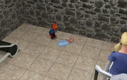 Mysterious Mr. Gnome finds a baby.