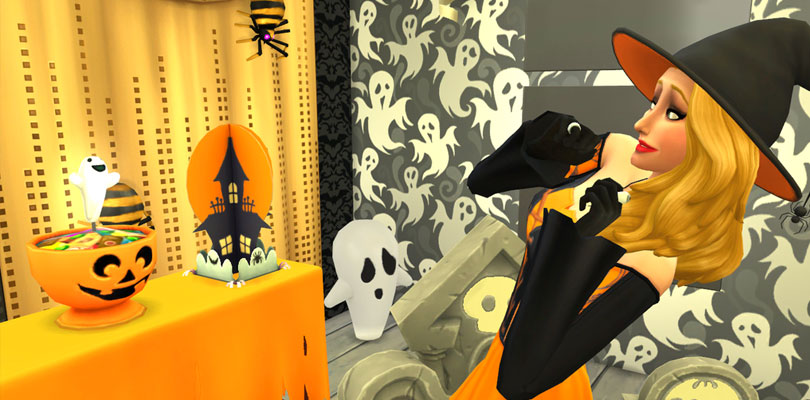 sims 4 spooky party