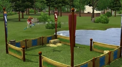 Supernatural witch broom arena