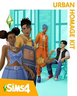 De Sims 4 Urban Homage Kit Cover