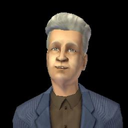 Waring's head-shot in the Free Play version of the neighborhood.