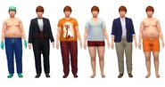 Chris Foley CAS.png (2.68 MB) Chris' default outfits in CAS