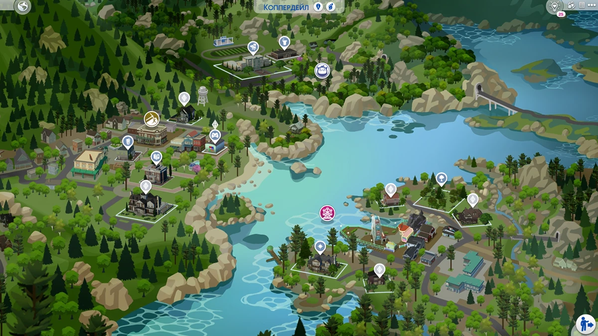 Симс 4 пустое сохранение 2025. Sims 4 коппердейл. симс 4 старшая школа коппердейл. симс 4 старшая школа дополнение. симс 4 город коппердейл.
