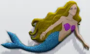Maya the Mermaid wall decoration from The Sims 3: Seasons, listed in the Kids section.