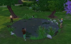 TS4 Sims Fishing