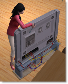 Sims fixing TV.png