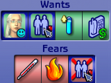 Wants and fears