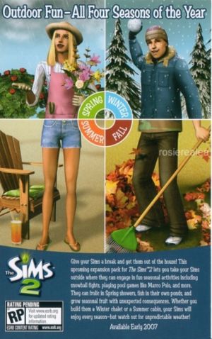 order of sims 2 expansion packs