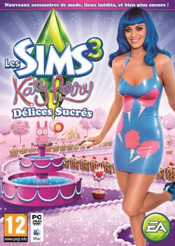 Jaquette Les Sims 3 Katy Perry Délices Sucrés