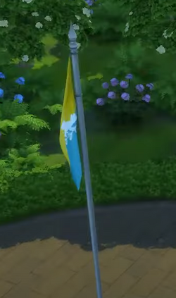 Sims 3 deals flagpole