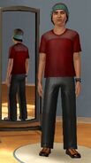 Romeo Monty recreated in The Sims 3