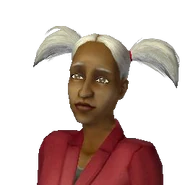 What Kimberly's face would have looked like, had it not been broken