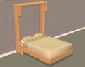 The Murphy Bed in The Sims 2: Apartment Life.