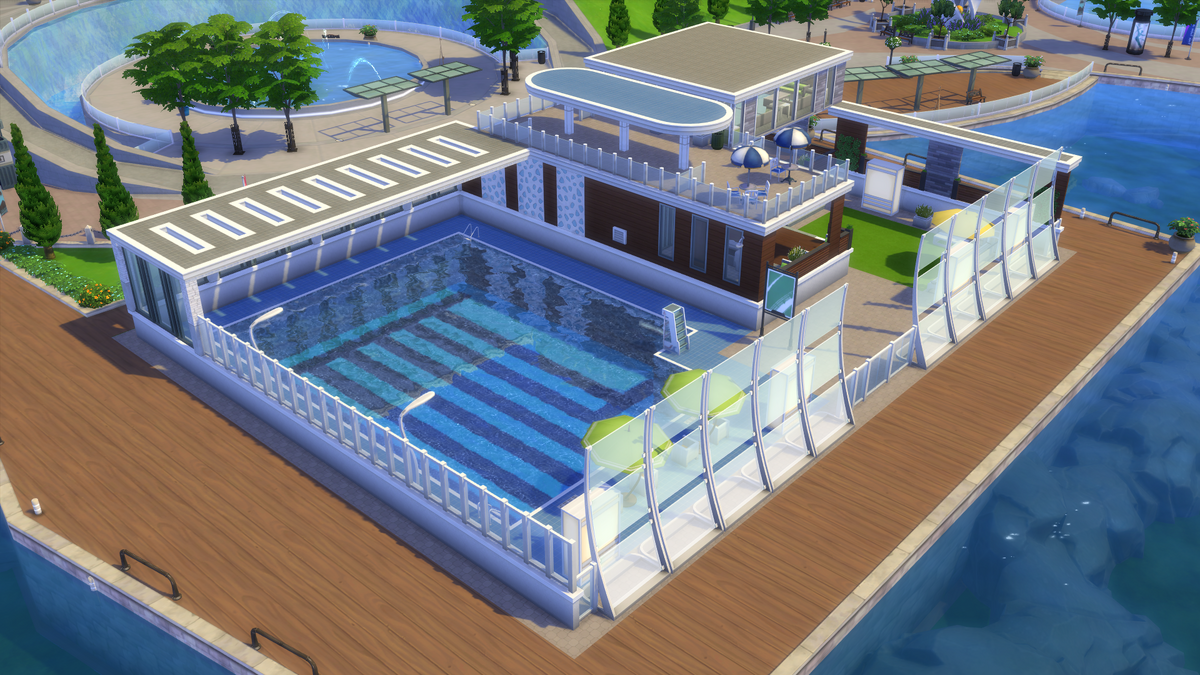 Public Library  The Sims Freeplay (Build Tour) 