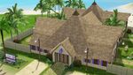 Coconut Palms Medical Facility in Sunlit Tides (35x25)