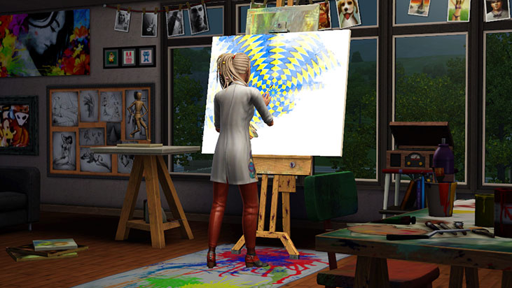 Sims di carriera pittorica 3