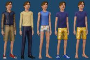 Joel's outfits when resurrected