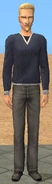 Loki's full body in The Sims 2