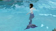 Mermaid in water