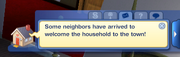 Welcome wagon notification TS3