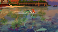 Sims4 Vida Isleña Sirena con Delfin2