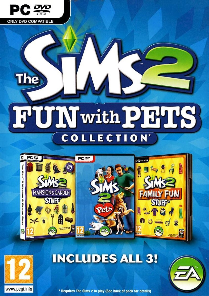 all sims 2 expansion packs
