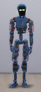 TS4 Servo Blue and Red