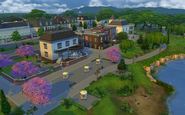 Willow Creek Commercial District - Rear View