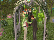Jules attending Jason and Rose's wedding as a toddler. This doesn't seem consistent with her memories