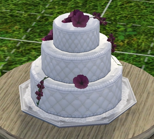 Bolo de casamento, The Sims Wiki