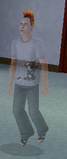 Cuerpo completo de Nervioso en Los Sims 2 para PSP