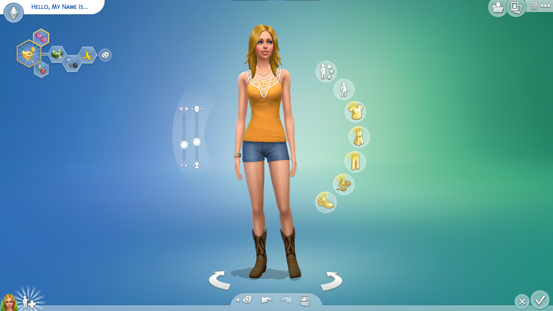 separating jacket from mesh sims 4