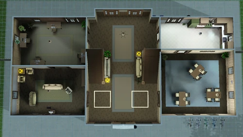 Ground floor of Malan Hall