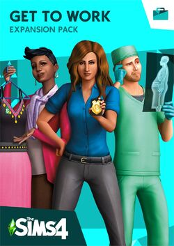 The Sims 4 Get to Work Cover