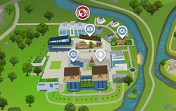 Foxbury Instituut Kaart
