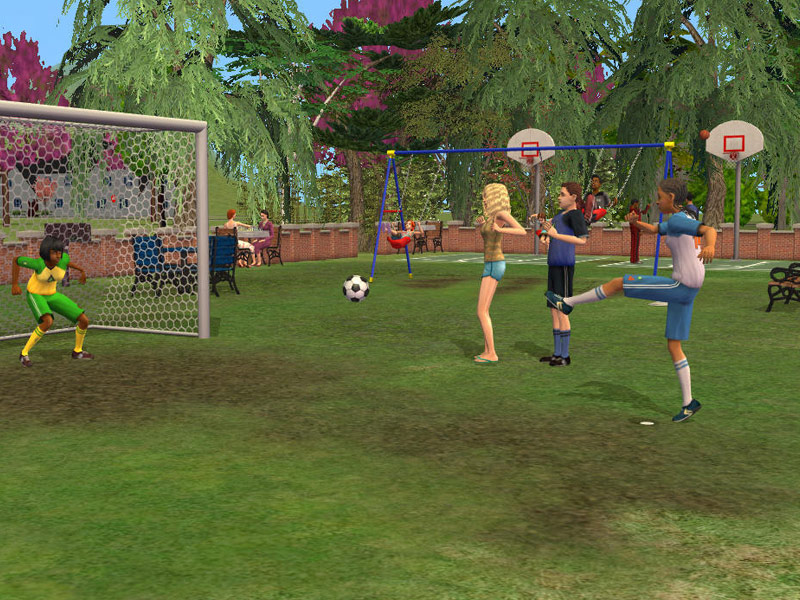 how to play soccer in sims freeplay