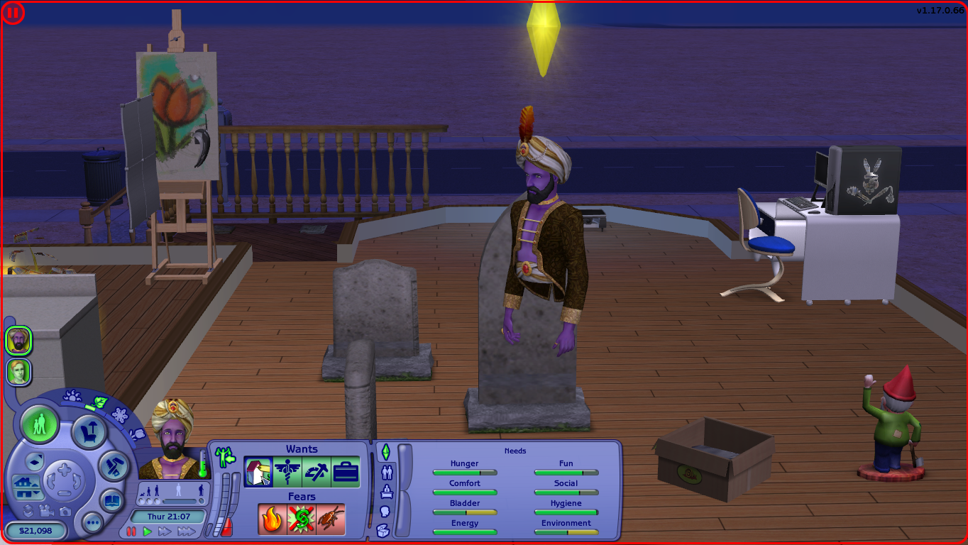 the sims medieval find the genie