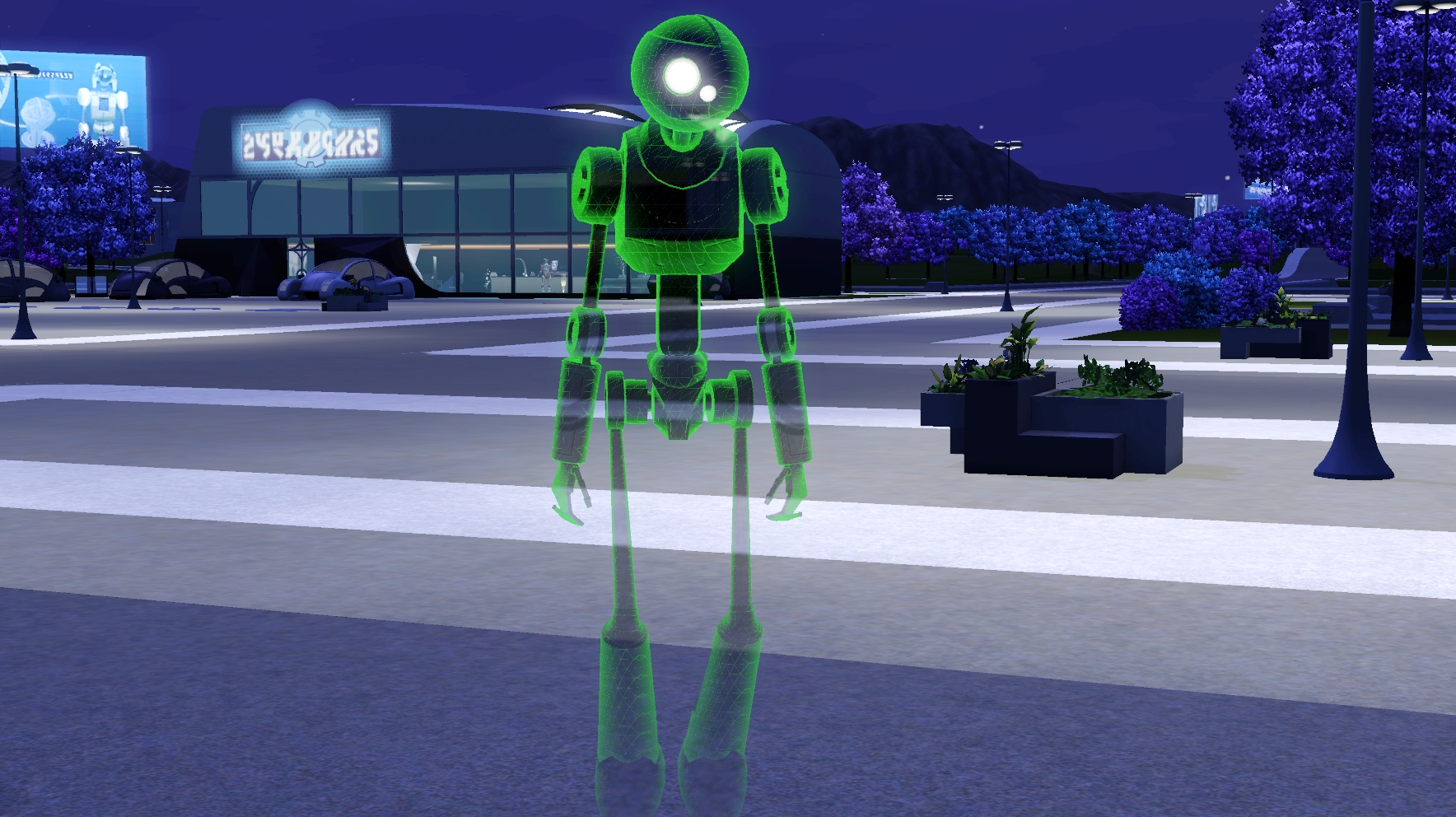 sims 3 into the future, can plumbots reproduce