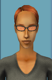 Circe Beaker as she first appeared in The Sims 2