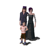 Familie Grusel in Die Sims 3