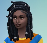 One of the pack's feminine hairstyles