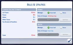 Sims 4 Patch 95 Bills