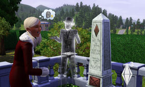 The  of a starved Sim in .